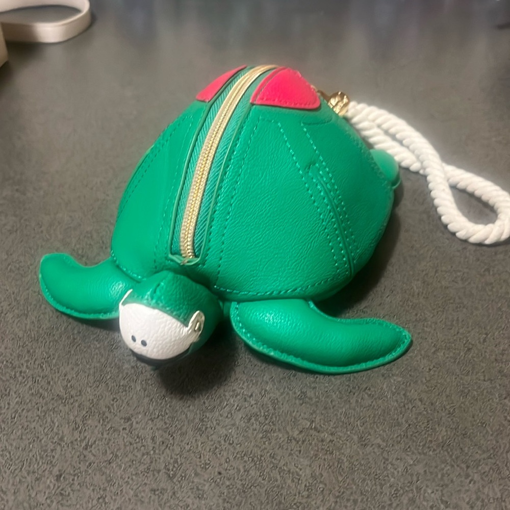 Betsey Johnson Turtle Wristlet
